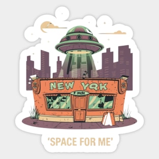 Space For Me Sticker